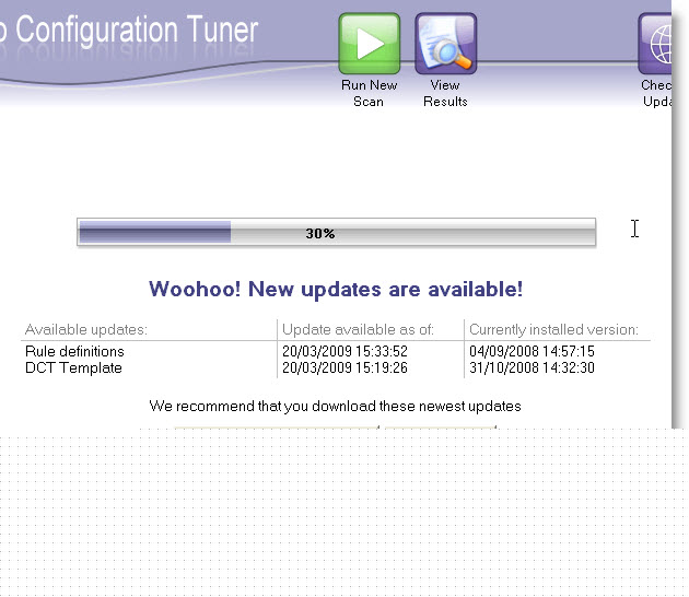 Image:Domino Tuner -  Ajustando el servidor
