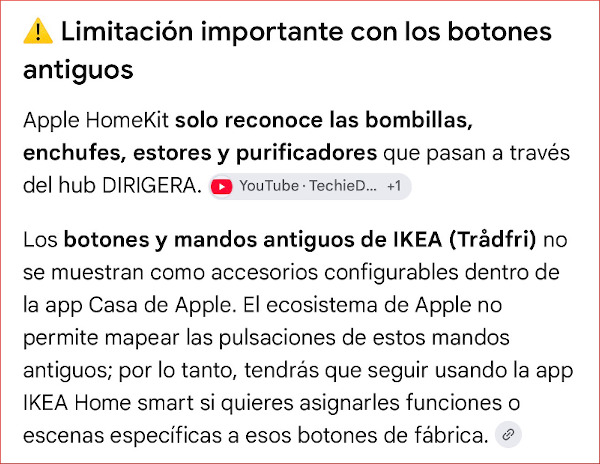 Image:Los viejos rockeros nunca mueren, botones IKEA TRÅDFRI funcionando en la Apple Home
